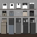 Modern water dispenser pipeline machine direct drinking machine 3d model