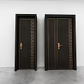 Door combination 3d model
