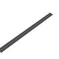Black Asphalt Road Surface Featuring Clear White Long Striped Markings