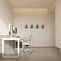 Modern Tatami Bedroom Interior Design With Tatami Bed Desk Chair And Bright Windows