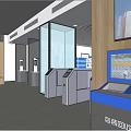 Modern Guangxi Medical University Dermatology and Venereology Clinic Exterior With Glass Doors And Blue Cabinets
