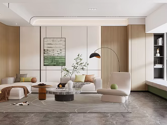 Modern Meeting Room Leisure Meeting Room 3d model