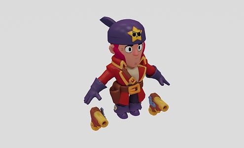 Modern Game Characters 3d model