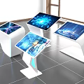Contemporary All in One Machines with Digital Displays Different Styles and Tech Inspired Screens