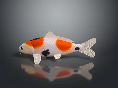 Fish Goldfish Freshwater Fish Sea Fish Animal Game Animal Cartoon Animal Realistic Animal 3d model