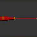 Screwdriver flat screwdriver Phillips screwdriver tool hardware tool processing tool 3d model