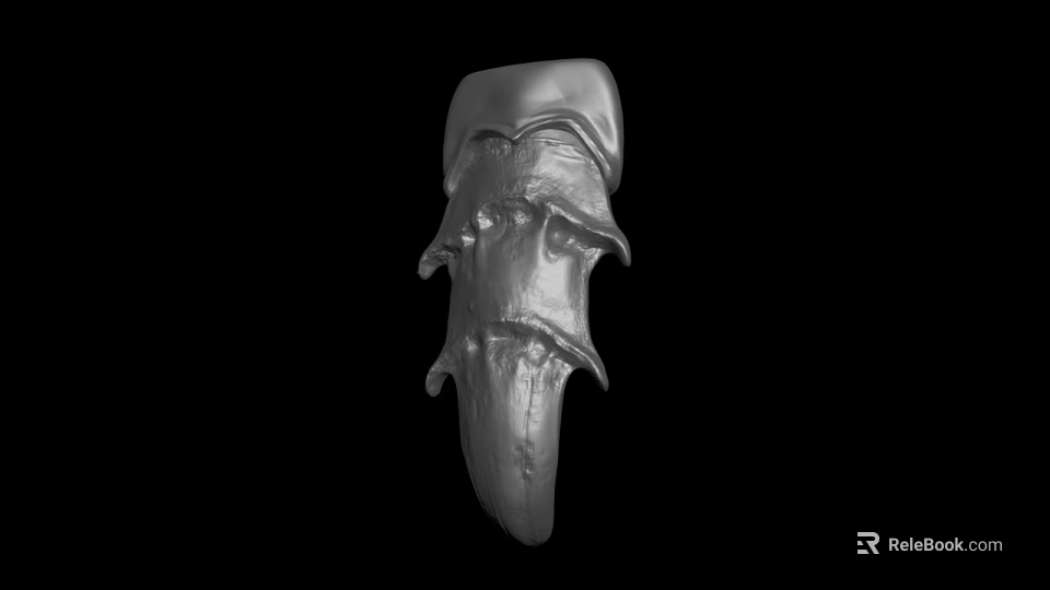 Realistic 3D Model of Animal Tooth With Detailed Texture and Structure 3d model 