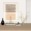 Modern ornaments combination 3d model