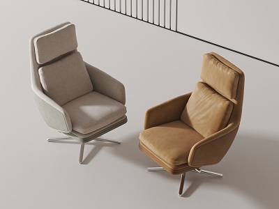 Modern office chair 3d model