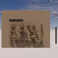 Various Brass Door Handles With Different Styles And Designs On
