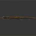 Crossbow Mechanical Crossbow Shift Bow and Arrow Shoot Far Equipment Weapons High-tech Crossbow 3d model