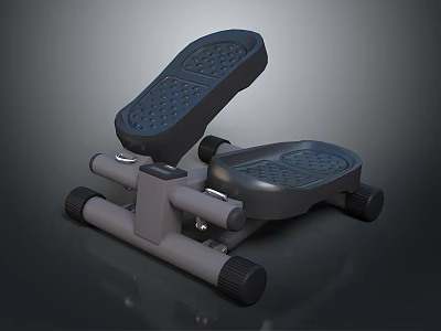 Compact Home Stepper With Non slip Pedals And Stable Design For Daily Use 3d model