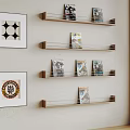 Modern Bookshelf 3d model