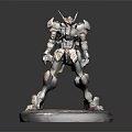 Modern Robot Warrior Mechanical Combat Police Mechanical Armor 3d model