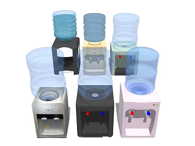 Top water dispenser 3d model Top water dispenser 3d model