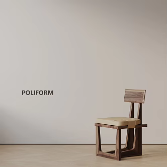 Modern Dining Chair 3d model