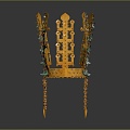 Modern Crown Crown Crown Crown Crown Home Ornaments 3d model