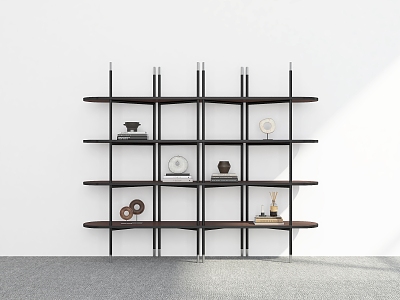 Bookshelf Ornaments Bookshelf Decorative Storage Rack Decorative Rack Bookshelf Shelf model