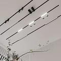 Modern Ceiling Track Lighting Design With Downlights And Spotlights For Contemporary Interior Spaces
