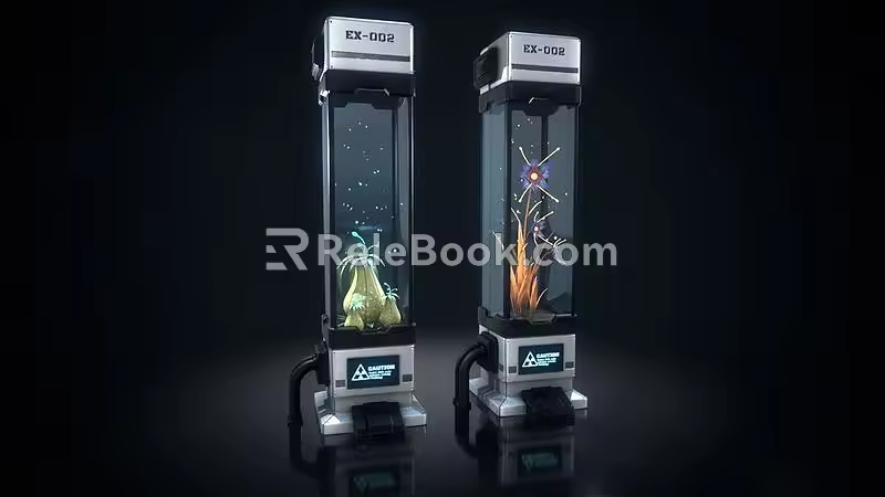 Science Fiction Lab 3d model