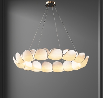 Art Chandelier Dining Room Chandelier Living Room Chandelier Hall Chandelier Glass Chandelier 3d model