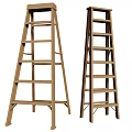 Various Types of Hardware Ladders Including Step Folding and Extension Designs
