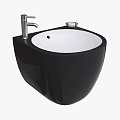 Modern wash basin water dispenser wash basin sink mixer soap 3d model