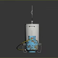 Practical Kitchen Supplies Featuring Stainless Steel Steamer Blue Gas Cylinder Metal Strainer And Stand