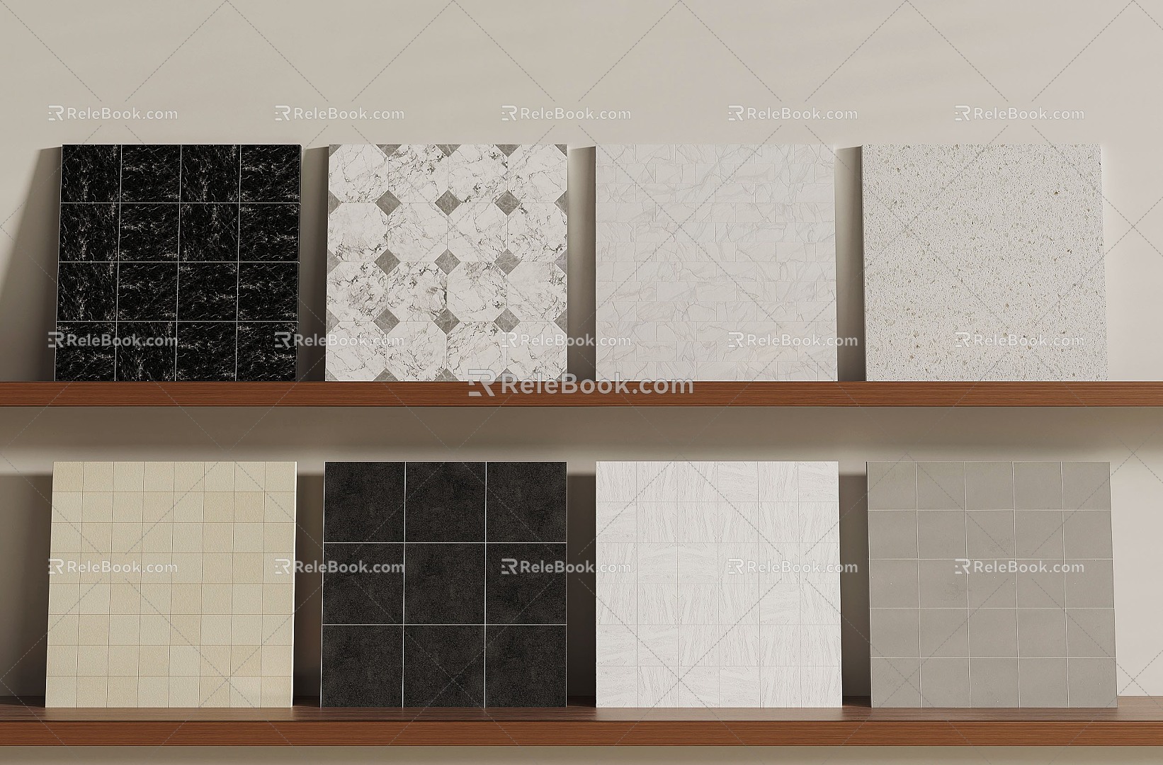 Modern Tile 3d model