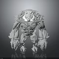 Mythical Fantasy Creature Character 3D Model With Intricate Design And Muscular Build