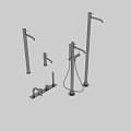 Modern Stainless Steel Faucet Collection With Different Bathroom Kitchen Design Styles