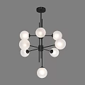Simple chandelier 3d model