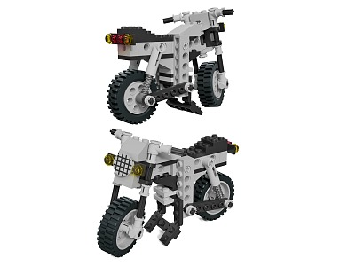 Modern Lego 3d model