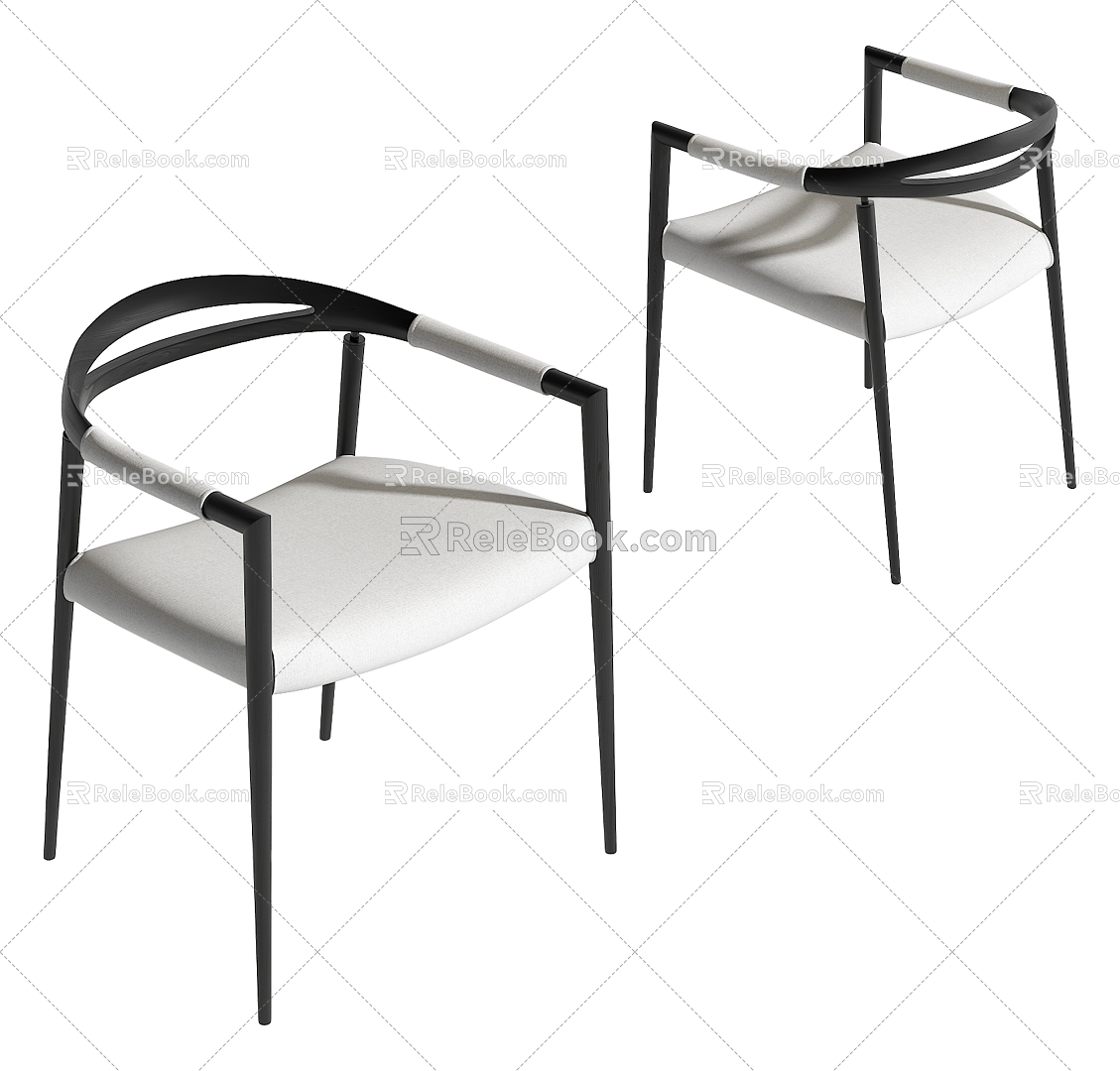 Modern Dining Chair 3d model