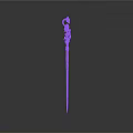 Elegant Hairpin with Intricate Carved Design and Decorative Gemstone for Daily Fashion Styling