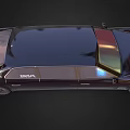 Black Luxury Limousine Car With Stylish Exterior And Elegant Design