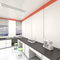 Modern Laboratory Blood Transfusion 3d model