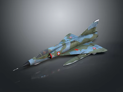 Detailed Cosmic Spacecraft Model With Streamlined Design And Emblems On Reflective Black Surface 3d model