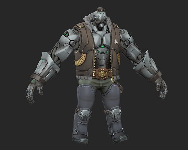 Game Role 3d model