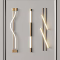 Simple wall lamp 3d model