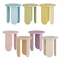 Modern Round Several Corner Several Combination 3d model