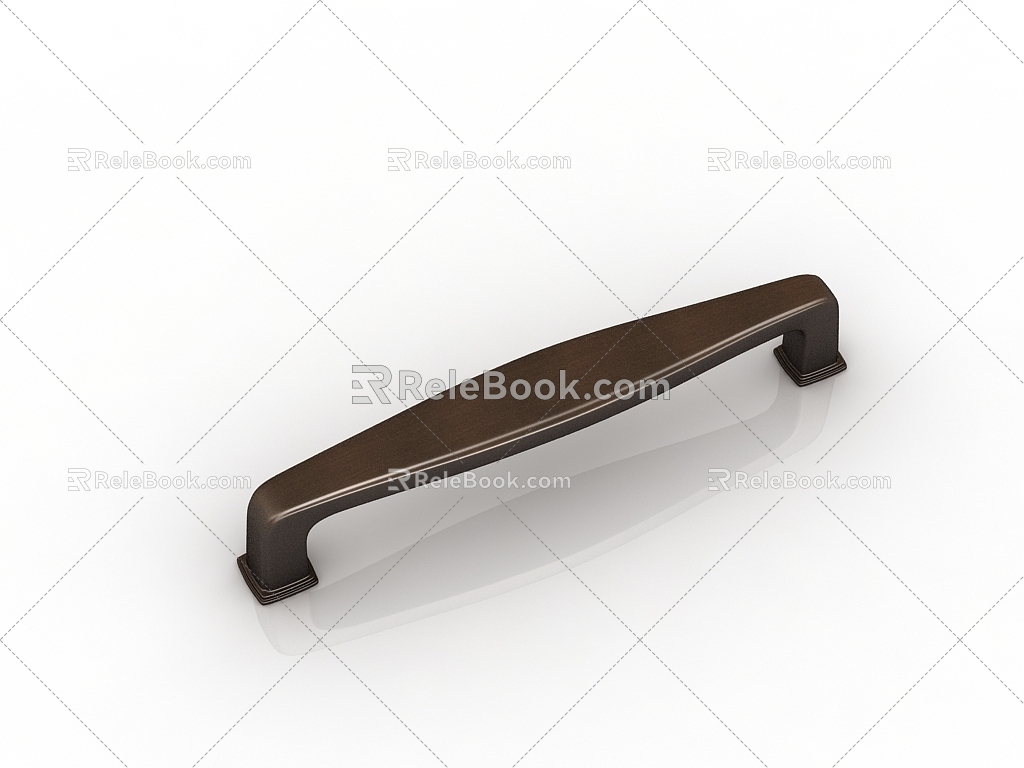 Retro handle 3d model