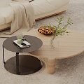 Modern coffee table 3d model