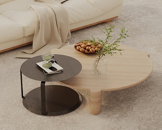 Modern coffee table 3d model