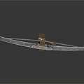 Crossbow Mechanical Crossbow Shift Bow and Arrow Shoot Far Equipment Weapons High-tech Crossbow 3d model