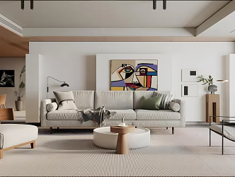 Living room 3d model