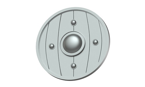 Modern Shield 3d model