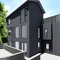 Modern Detached Villa Surrounded by Green Trees with Multiple Terraces and Swimming Pool