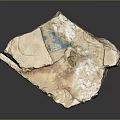 Natural Stone Slab With Blue Red Veins And Natural Texture Perfect For Home Decor