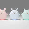 Cute Rabbit Deer Cat Shaped Pink Blue Light Green Portable Digital Gadgets for Mobile Phones
